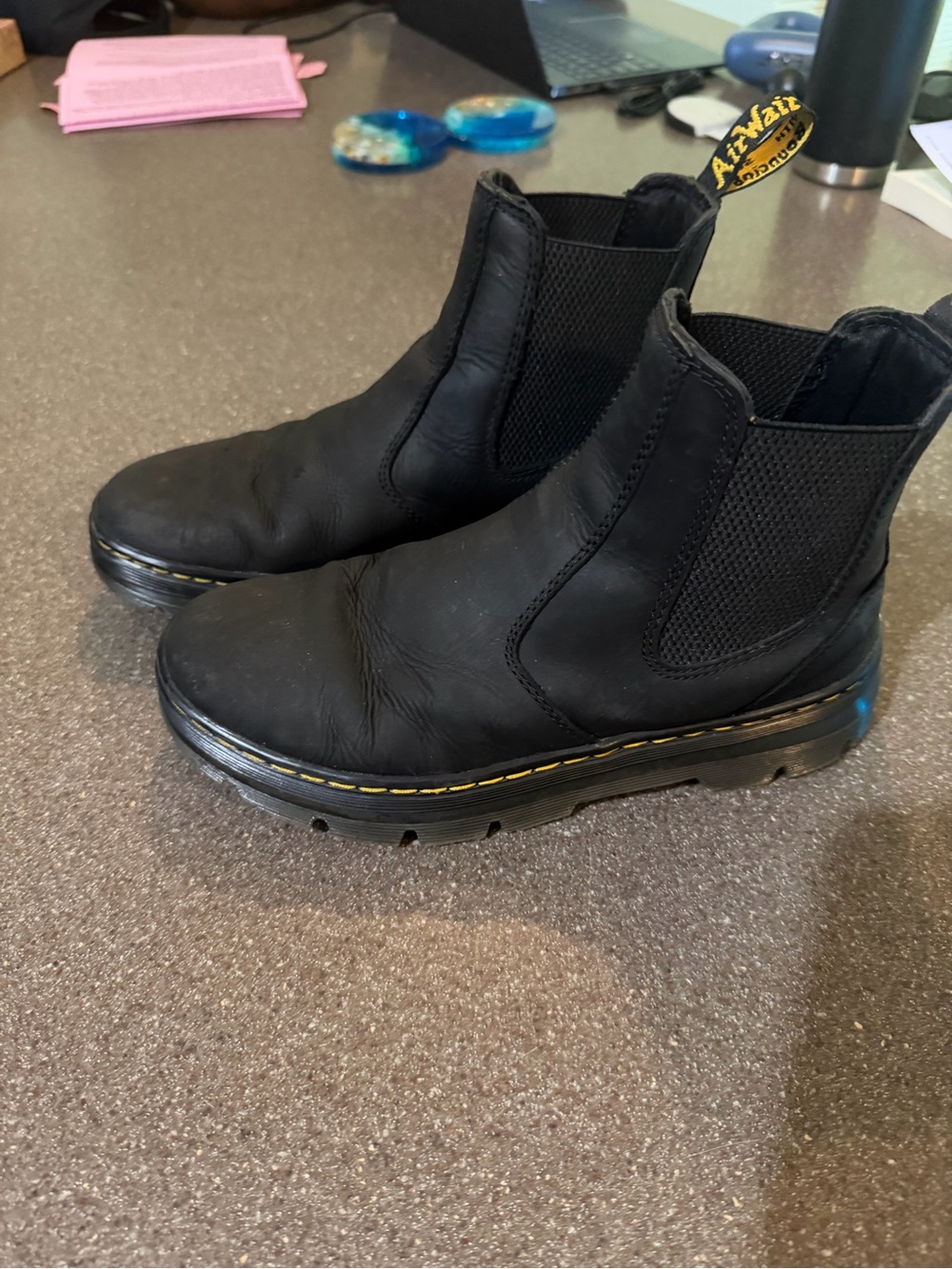 Dr. Martens Leather Chelsea Boots